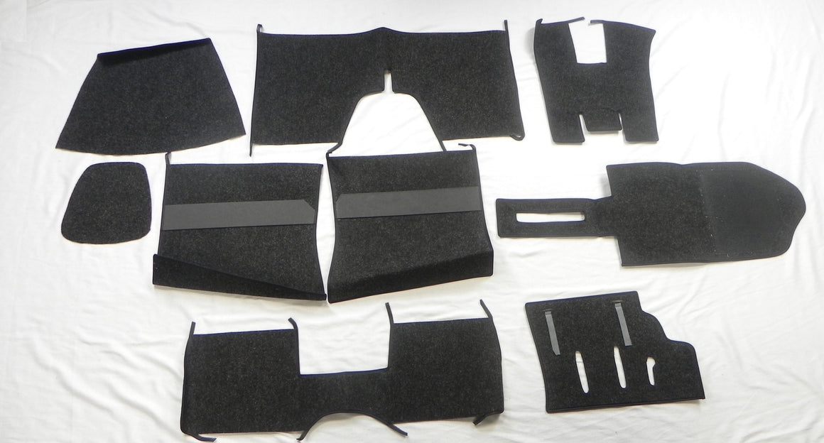 (New) 911/912 Full Perlon Carpet Kit Coupe - 1969-73