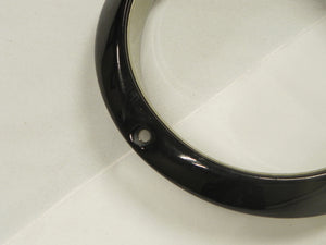 (Used) 911/912/930 Black Sealed Beam Headlight Rim - 1968-86