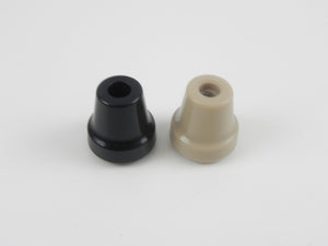 (New) 356 Pre-A/A M6 Black or Beige Wiper Switch & Headlight Knob - 1950-65