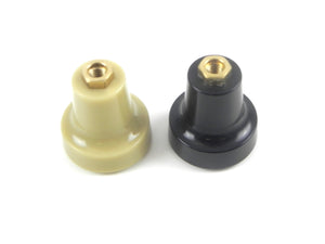 (New) Black or Beige M5 Large Brass Fresh Air Knob