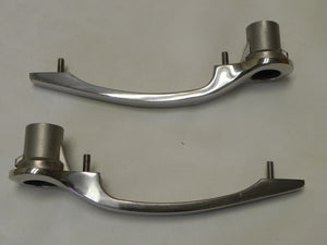 (Used) 911/912 Stainless Steel Outer Door Handle Set - 1965-67