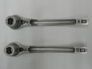 (Used) 911/912 Stainless Steel Outer Door Handle Set - 1965-67