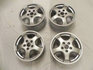 (New) 928/944/964/968/986/993/996 Complete Set of 7.5jx17 and 9jx17 Cupfelgen Wheels - 1987-2012