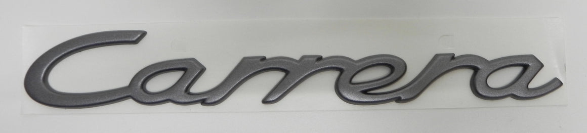 (New) Titanium Metallic Emblem: "Carrera" - 1997-98