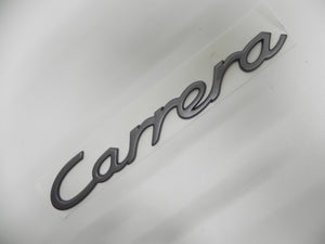 (New) Titanium Metallic Emblem: "Carrera" - 1997-98