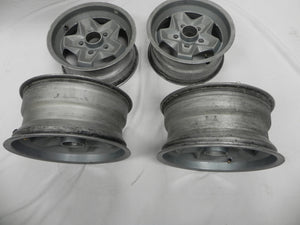(Used) Set of 7j x 15 Cookie Cutter Wheels - 1974-83