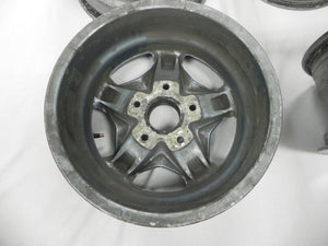 (Used) Set of 7j x 15 Cookie Cutter Wheels - 1974-83