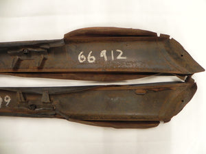 (Used) 911/912 Pair of SWB Door Top Rails - 1965-67