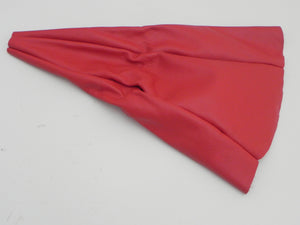 (New) 911 Red Leather Shift Boot Cover 1965-89