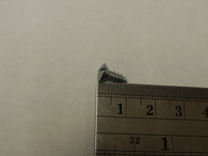 (New) 356 B/C Coupe Quarter Window Latch to Body Countersunk Screw - 1959-65