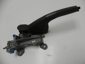 (Used) Boxster Dark Gray Leather Parking Brake Handle Assembly - 1997-2004