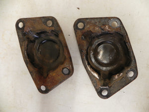 (Used) 356C Rear Torsion Bar End Cover Pair - 1964-65