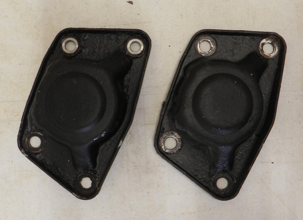 (Used) 356C Rear Torsion Bar End Cover Pair - 1964-65