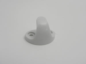 (New) 356/911 White Plastic Coat Hook - 1958-68