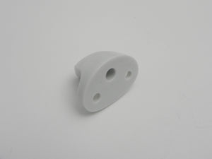 (New) 356/911 White Plastic Coat Hook - 1958-68