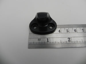 (New) 356/911 Black Plastic Coat Hook - 1958-68