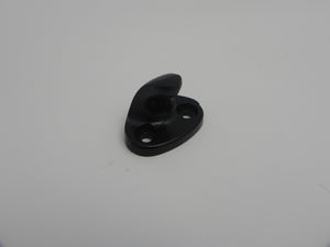 (New) 356/911 Black Plastic Coat Hook - 1958-68