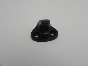 (New) 356/911 Black Plastic Coat Hook - 1958-68