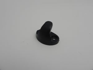 (New) 356/911 Black Plastic Coat Hook - 1958-68