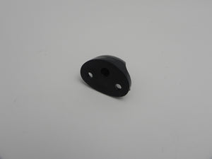 (New) 356/911 Black Plastic Coat Hook - 1958-68