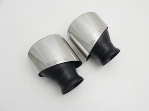 (New) 993 Pair of Short Stainless Steel Exhaust Tips - 1994-98