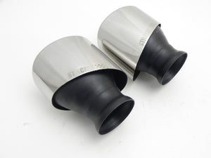 (New) 993 Pair of Short Stainless Steel Exhaust Tips - 1994-98