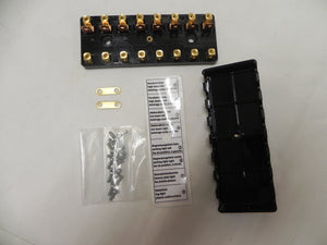 (New) 911, 8 Pole Fuse Box with Lid - 1969-73