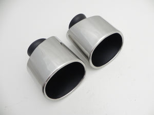 (New) 993 Pair of Long Stainless Steel Exhaust Tips - 1994-98