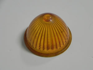 (Used) 356 Amber Front Turn Signal Lens - 1950-55