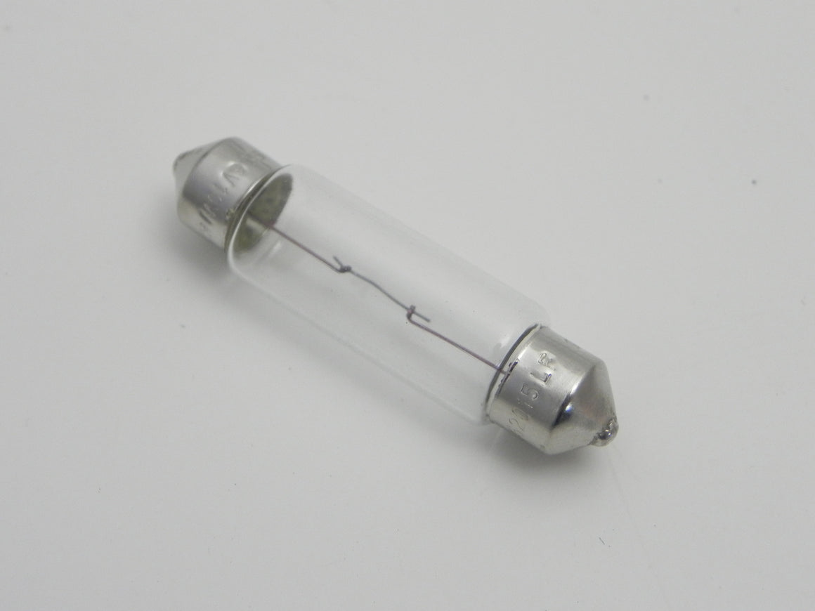 (New) 356 6 volt 10 watt Festoon Light Bulb - 1950-65