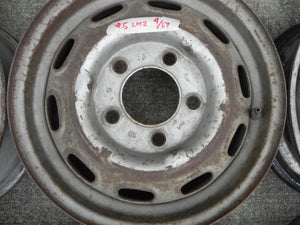 (Used) 356C/911/912, Lemmerz and KPZ 4.5 J x 15 Disc Brake Steel Wheels