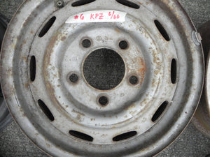 (Used) 356C/911/912, Lemmerz and KPZ 4.5 J x 15 Disc Brake Steel Wheels