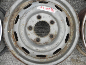 (Used) 356C/911/912, Lemmerz and KPZ 4.5 J x 15 Disc Brake Steel Wheels