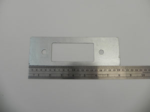 (New) 911/912 Radio Plate With Cut Out 1969-73