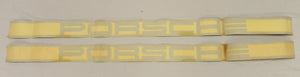 (NOS) 914 Negative Side Stripe Set Yellow - 1970-76