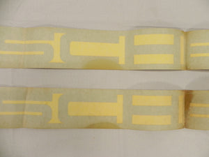 (NOS) 914 Negative Side Stripe Set Yellow - 1970-76