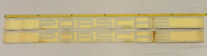 (NOS) 914 Negative Side Stripe White - 1970-76