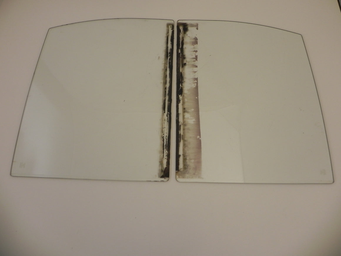 (Used) 356 Cabriolet Pair of Original Sekurit Door Window Glass - 1959-65