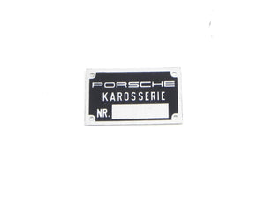 (New) 356/911 Porsche Karosserie Paint Badge - 1960-73