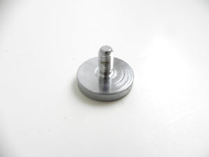 (New) 356/911 Optional Knurled Seat Headrest Knob Stainless - 1955-66