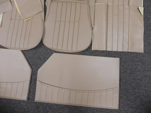 (New) 356 Cabriolet Tan Leather/Vinyl Interior - 1964-65