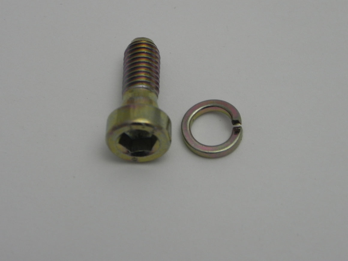 (New) 911/912 Pan Head Screw & Lock Washer M6 x 15 - 1965-83