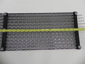 (New) 911 or 912 Silver 3 Bar Engine Lid Grille - 1969