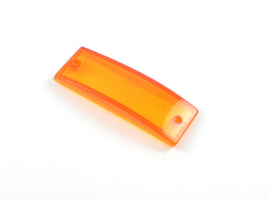 (New) 911/912/930 Amber Front Side Marker Lens - 1974-89