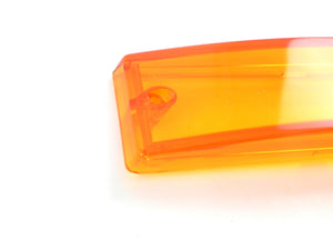 (New) 911/912/930 Amber Front Side Marker Lens - 1974-89