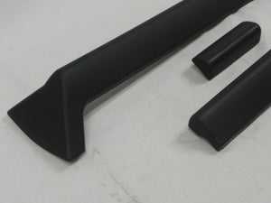 (New) 911/912/930 Pair of Left and Right Side Black Vinyl Dash Knee Pads w/ Ashtray - 1969-86