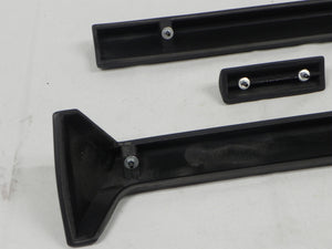 (New) 911/912/930 Pair of Left and Right Side Black Vinyl Dash Knee Pads w/ Ashtray - 1969-86