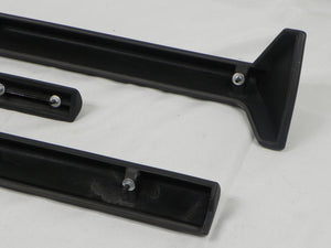 (New) 911/912/930 Pair of Left and Right Side Black Vinyl Dash Knee Pads w/ Ashtray - 1969-86