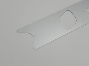 (New) 911/912 Brushed Aluminum Dash Trim - 1966-68