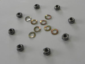 (New) 911 Sump Plate Lock Nut and Washer Set - 1965-83